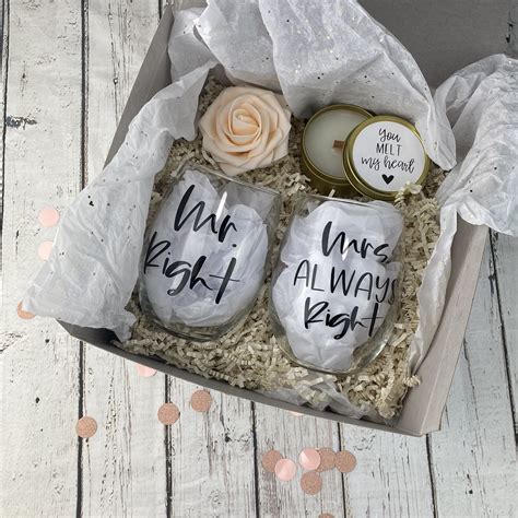 fun engagement gifts for couples